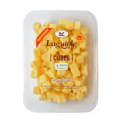 Barquette de Laguiole en cubes