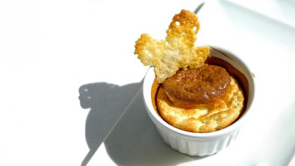 Soufflé au Laguiole AOP