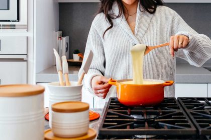 Réchauffer l'Aligot dans une casserole