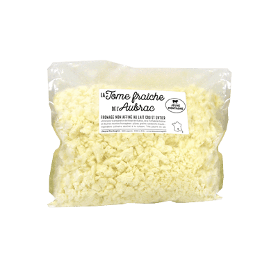 Sachet de Tome fraîche de l'Aubrac broyée