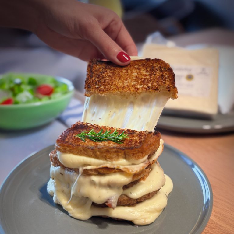 Grilled Cheese à la Tome fraîche de l'Aubrac IGP