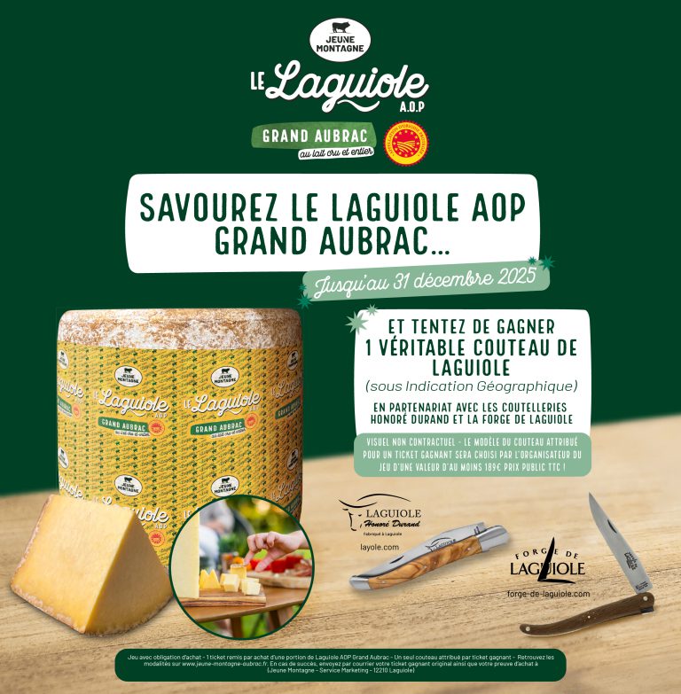Jeu concours Laguiole AOP Grand Aubrac