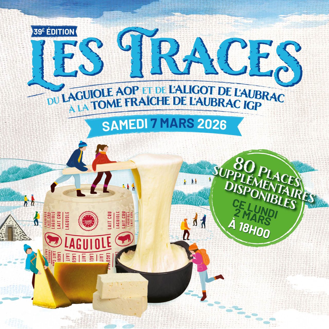 Traces 2026 places supplémentaires